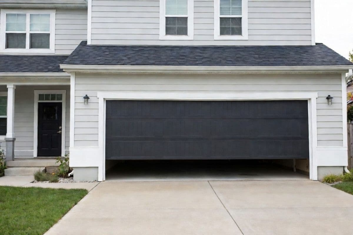 Garage door stuck open and not closing